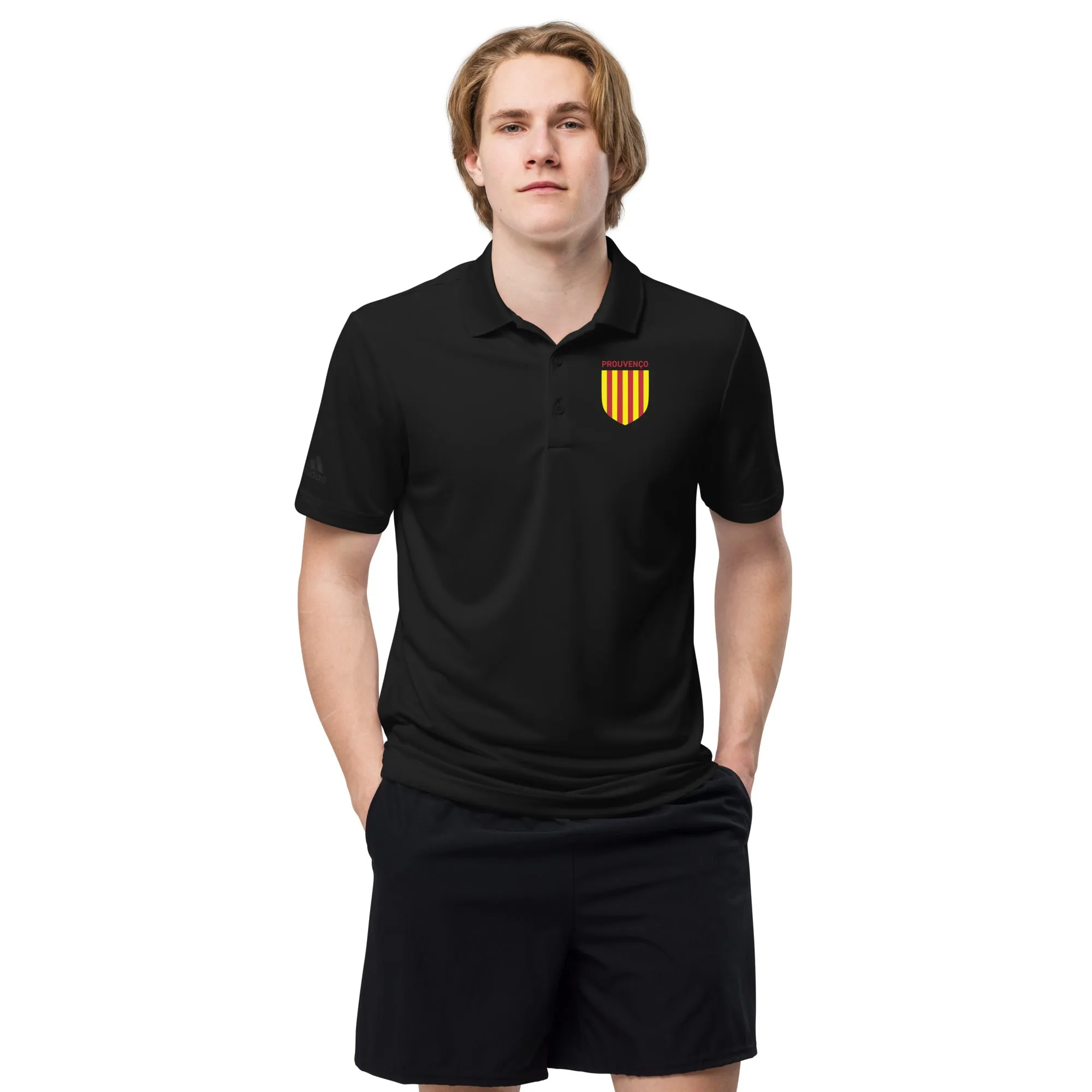 Polo premium adidas Prouveno drapeau Provenal