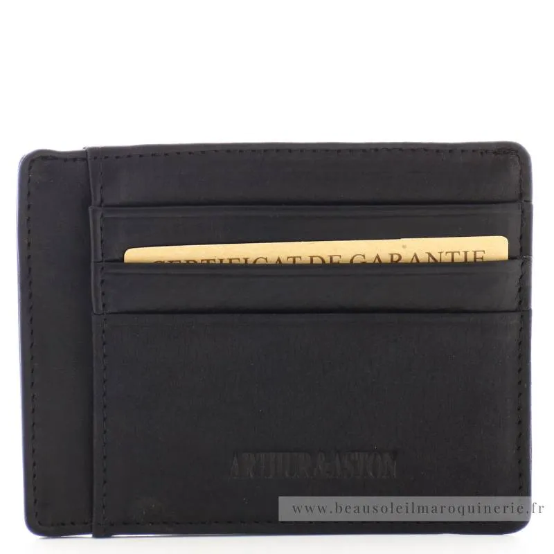 Porte cartes Arthur Aston Louis format mini cuir 94-147