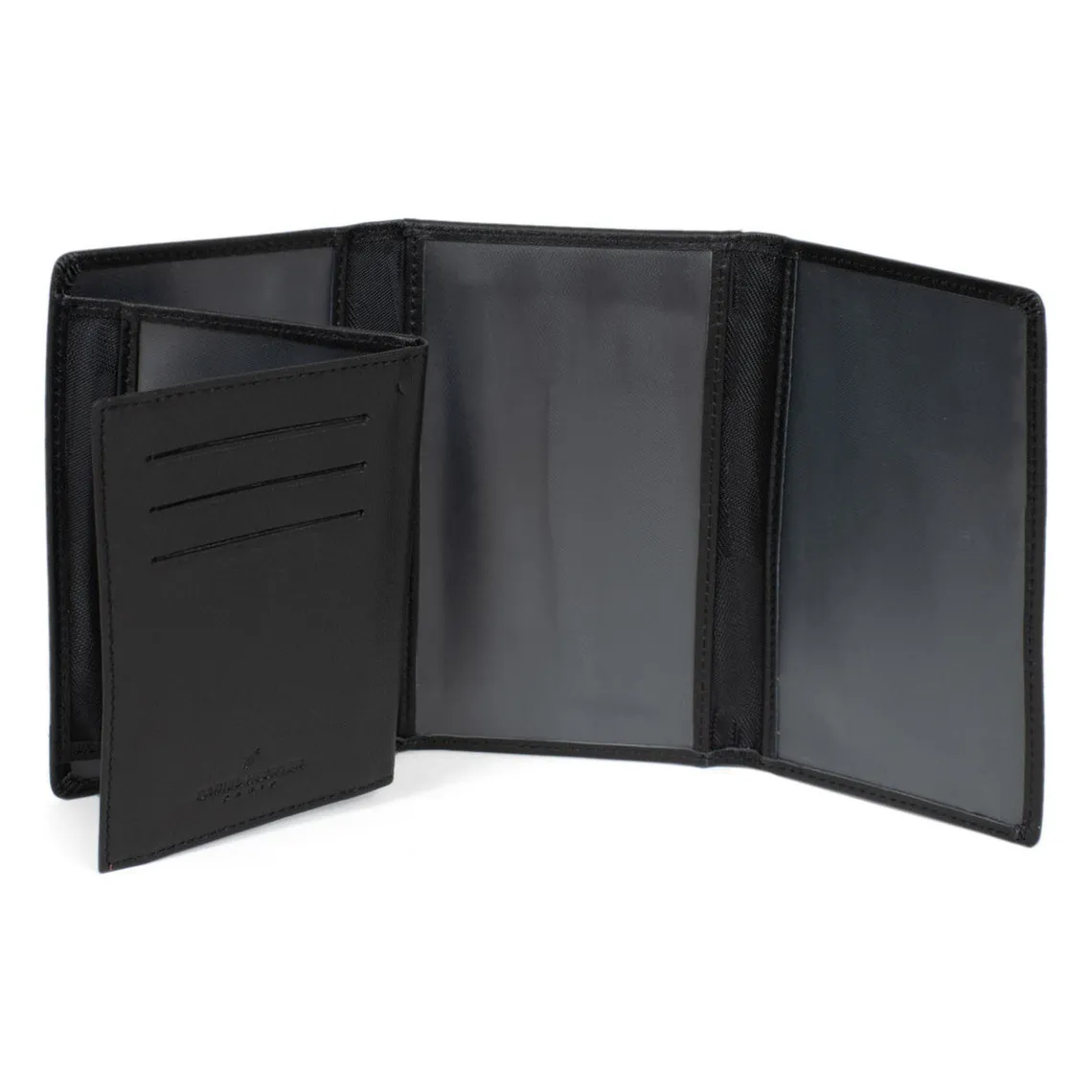 Porte-papiers Stop RFID Cuir GENTLE Noir Ebbe | 3 Suisses