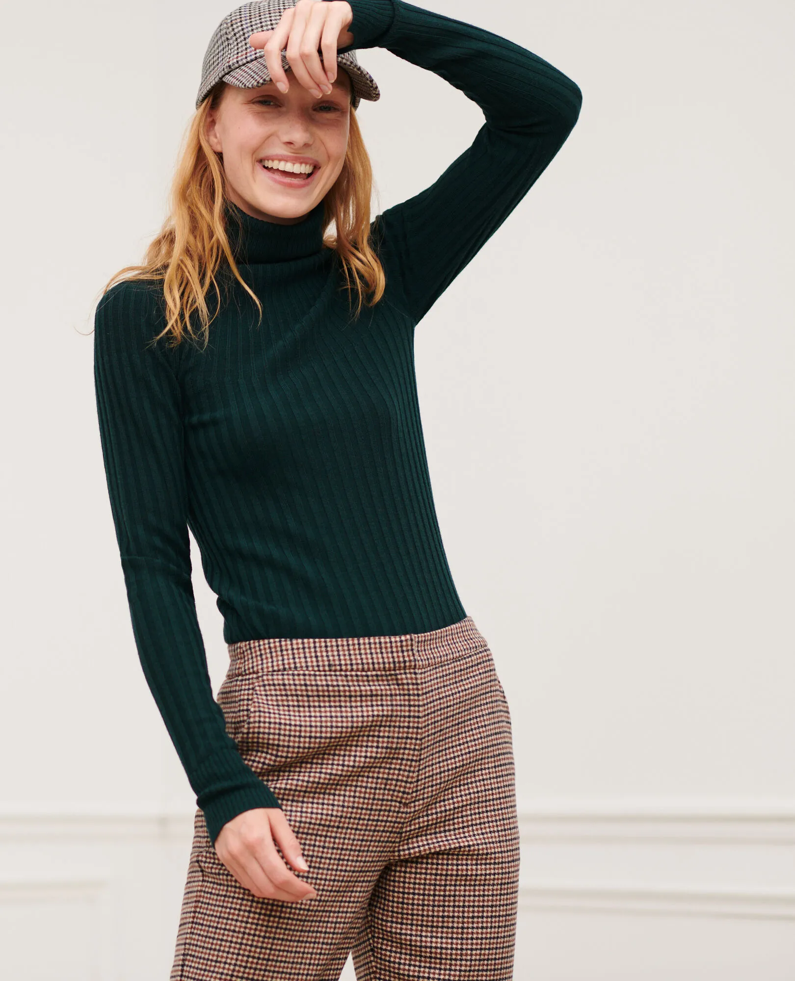 Pull chaussette en laine mérinos