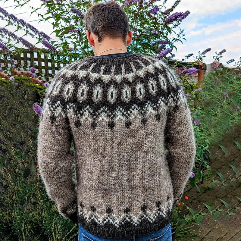 Pull d'hiver tricoté pour Hommes
