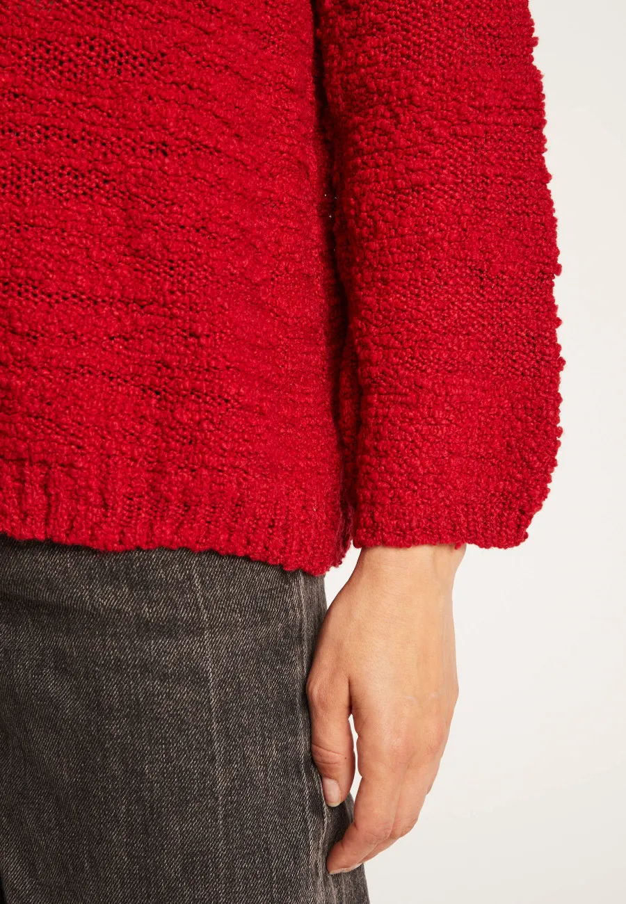 Pull oversize col V - Sari