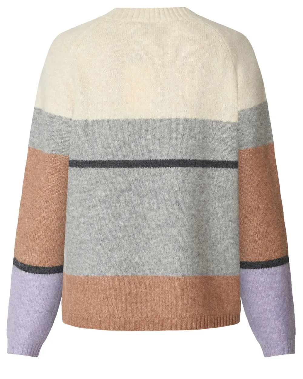 Pull rayures mix