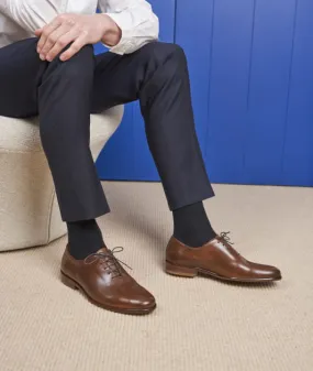  Richelieu pour homme: L'Homme Impeccable Cuir Cognac Patiné