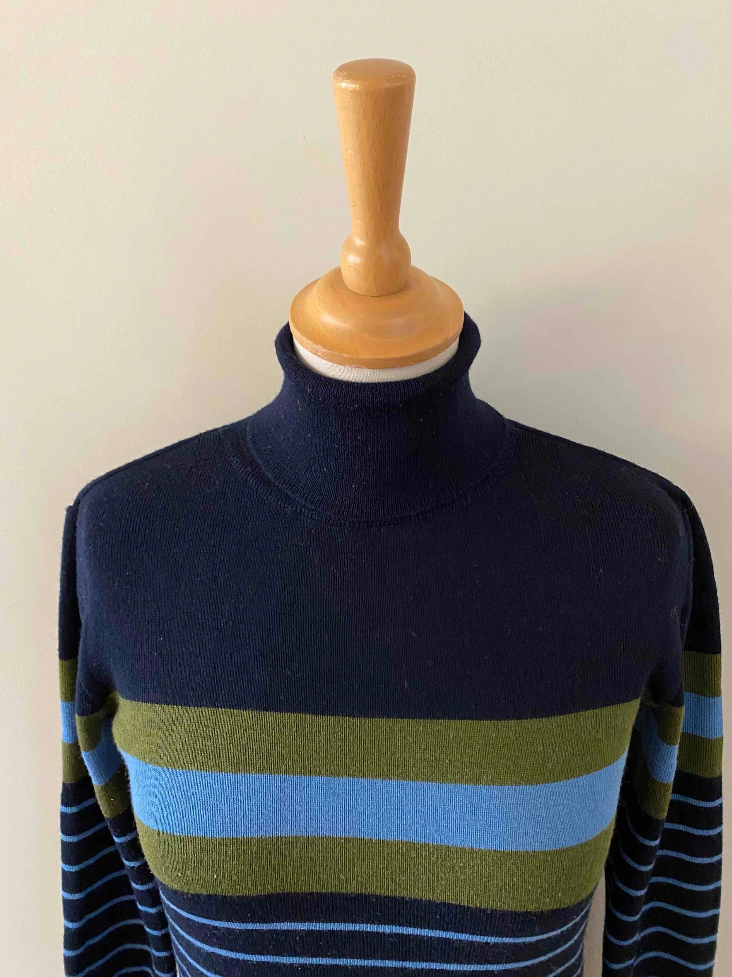 Robe marinière en laine
