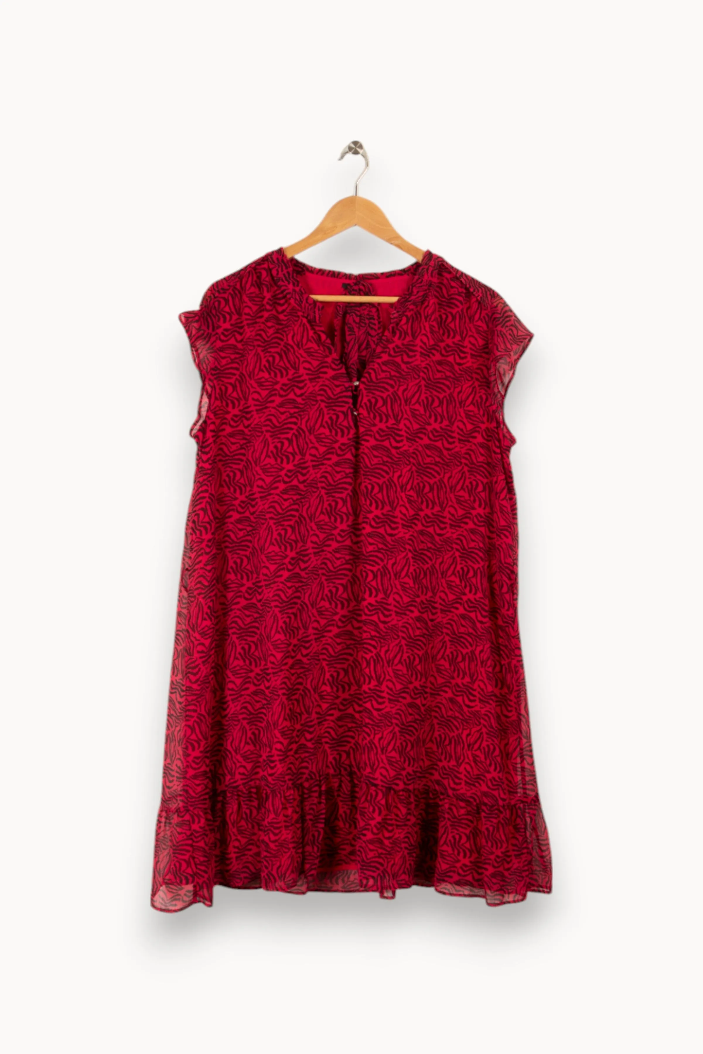 Robe rose zébrée - Taille S/36