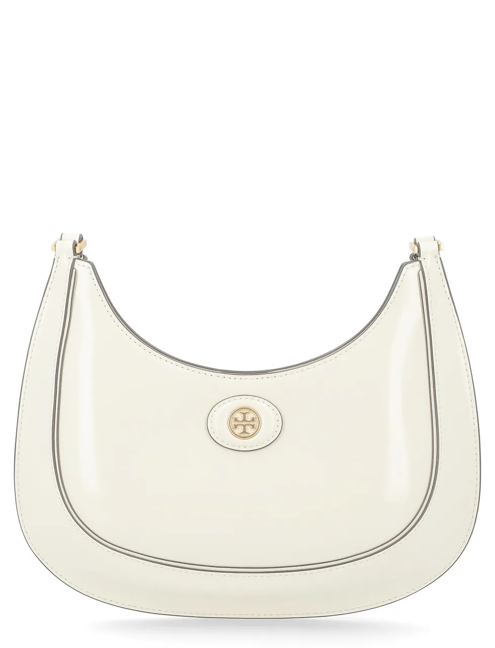 Sac porté épaule Tory Burch Robinson en cuir ivoire
