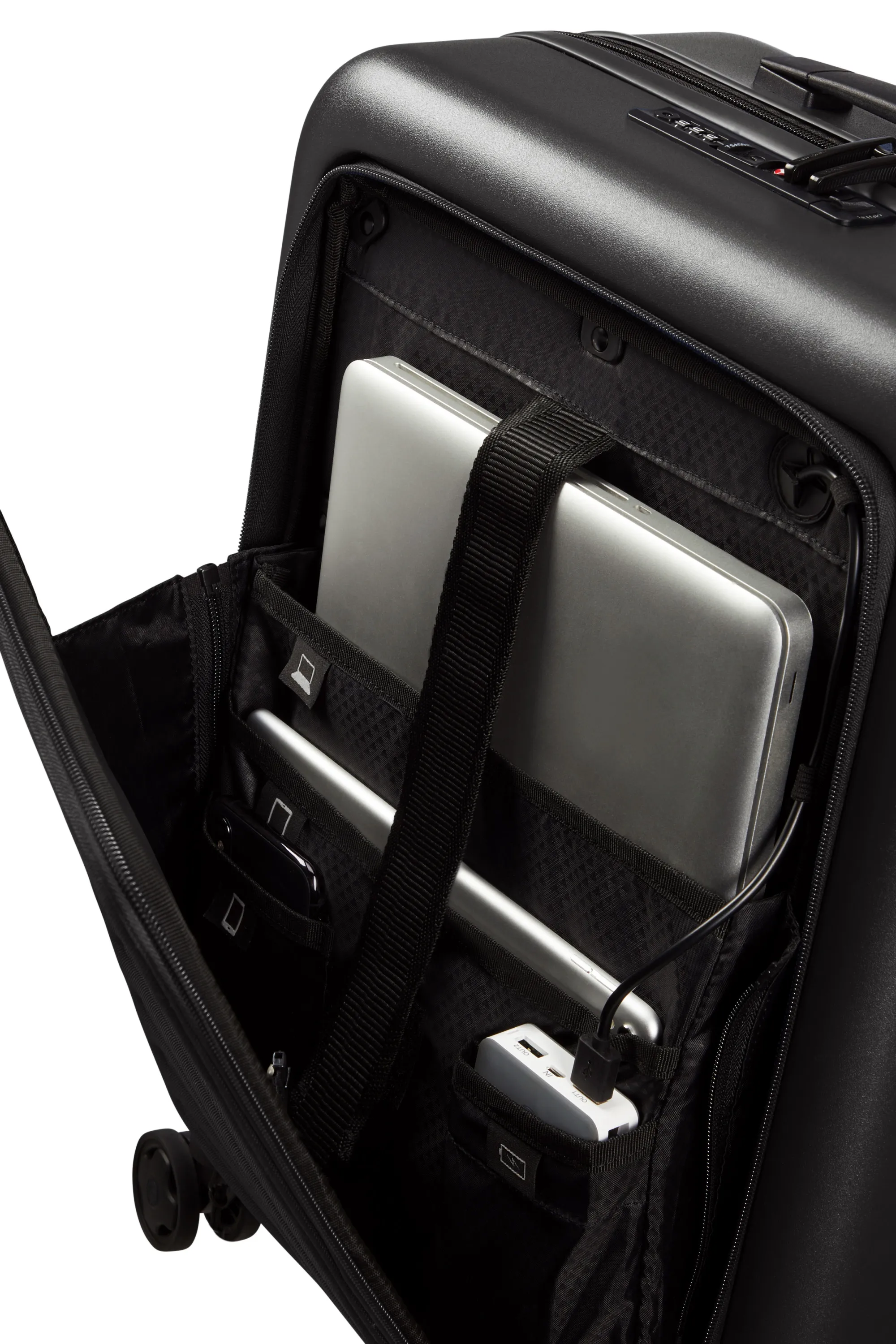 SAMSONITE  Stackd valise 4 roues taille s - Noir