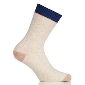 SESSUN  Chaussettes maillées en coton mélangé - Beige