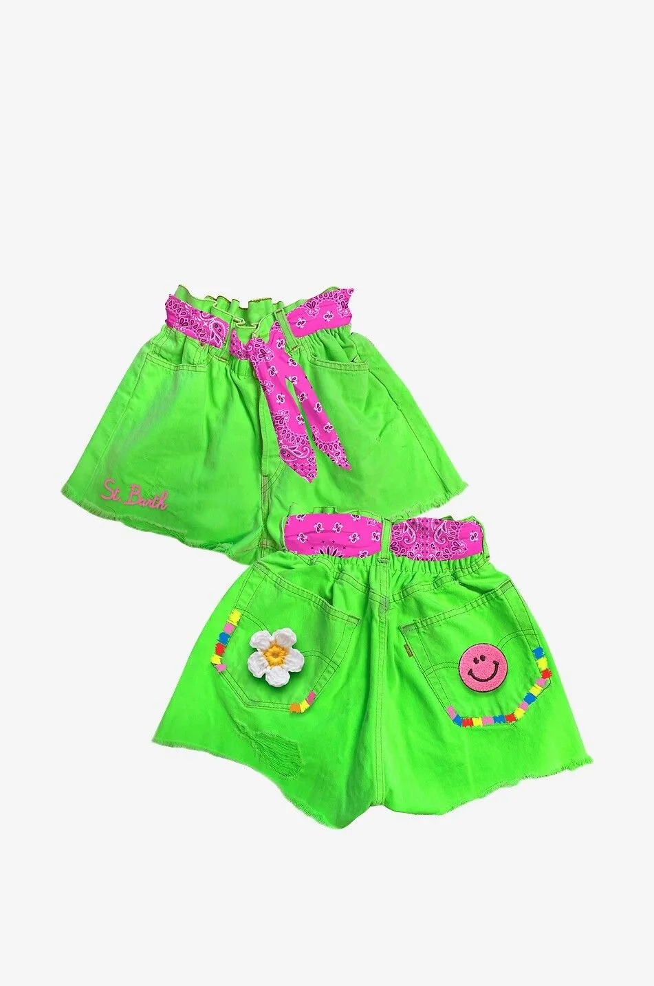 Short en coton fille