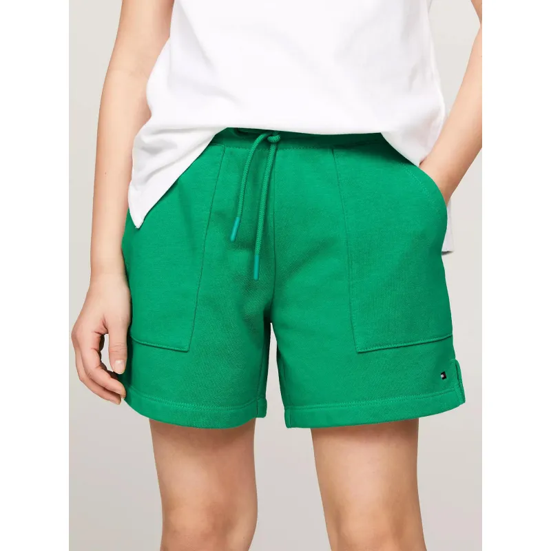 Short essential vert fille - Tommy Hilfiger | wimod