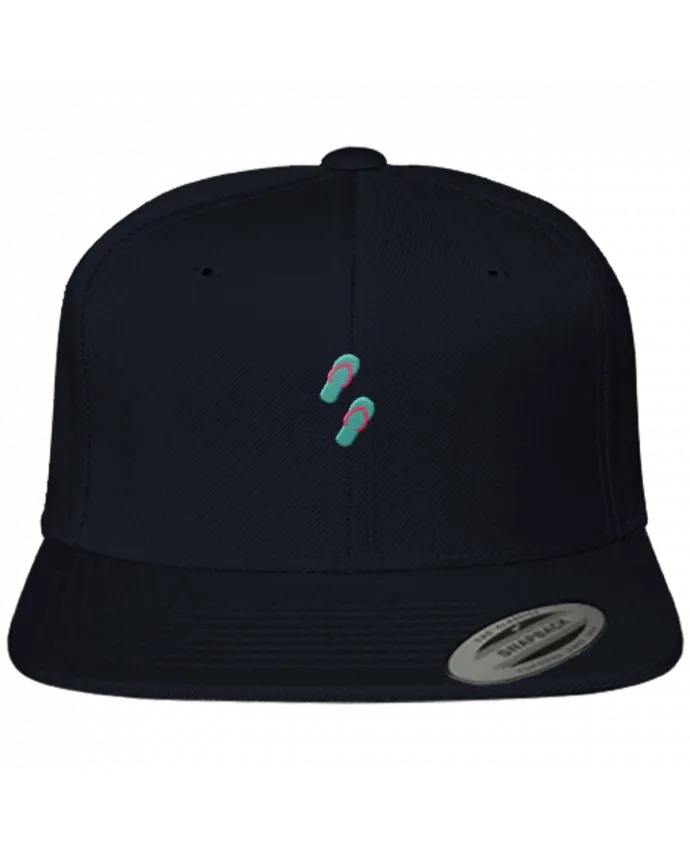 Snapback classique brodé Tongues par tunetoo