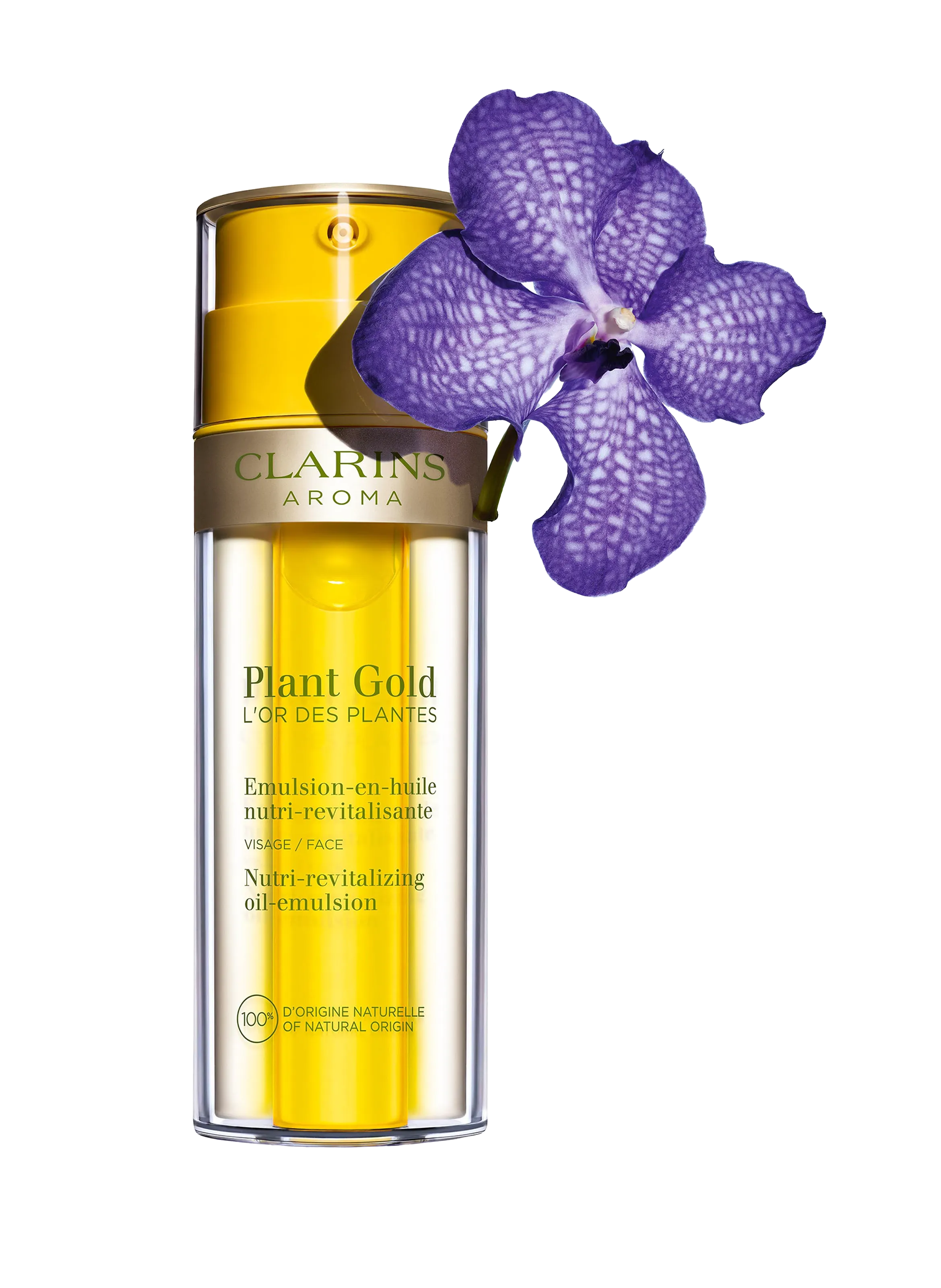 SOIN HYDRATANT PLANT GOLD - L'OR DES PLANTES - CLARINS pour BEAUTé | Printemps