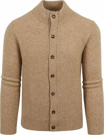Suitable Cardigan Austus Mélange Laine Beige SPE23305AU15ST