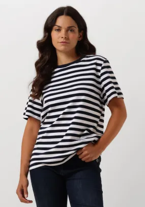 summum t-shirt short sleeve top classic cotton tee en bleu