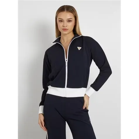 SWEAT MYLAH ZIP OCEAN - GUESS