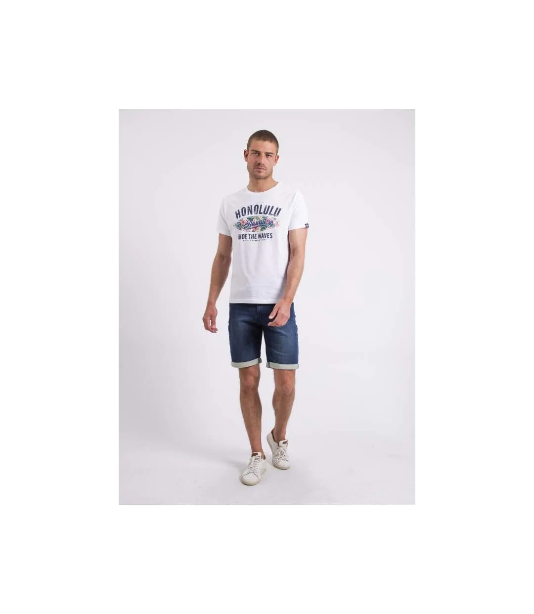 T-shirt col rond NIROULIO