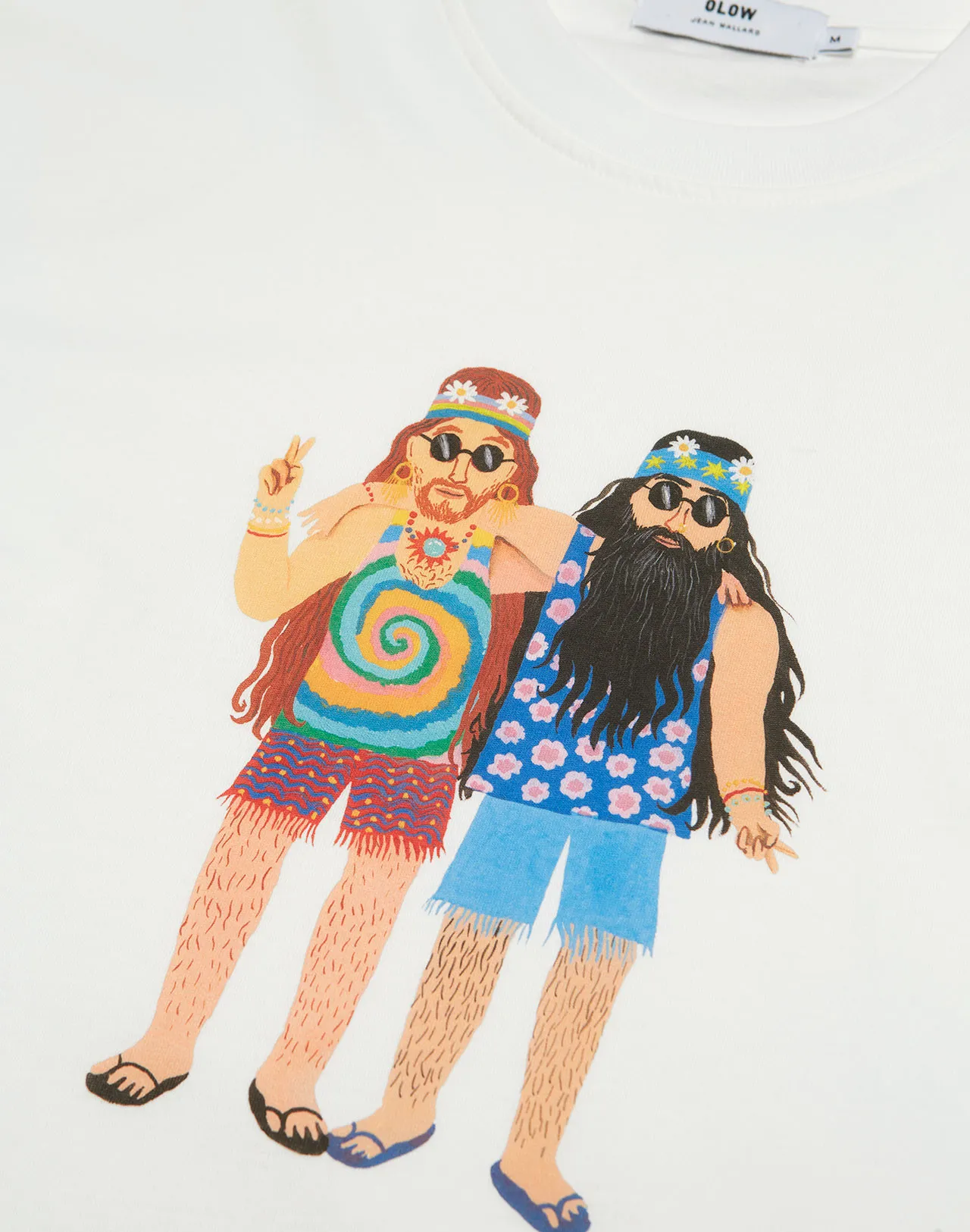 T-shirt Katmandou Taille XS Couleurs Écru