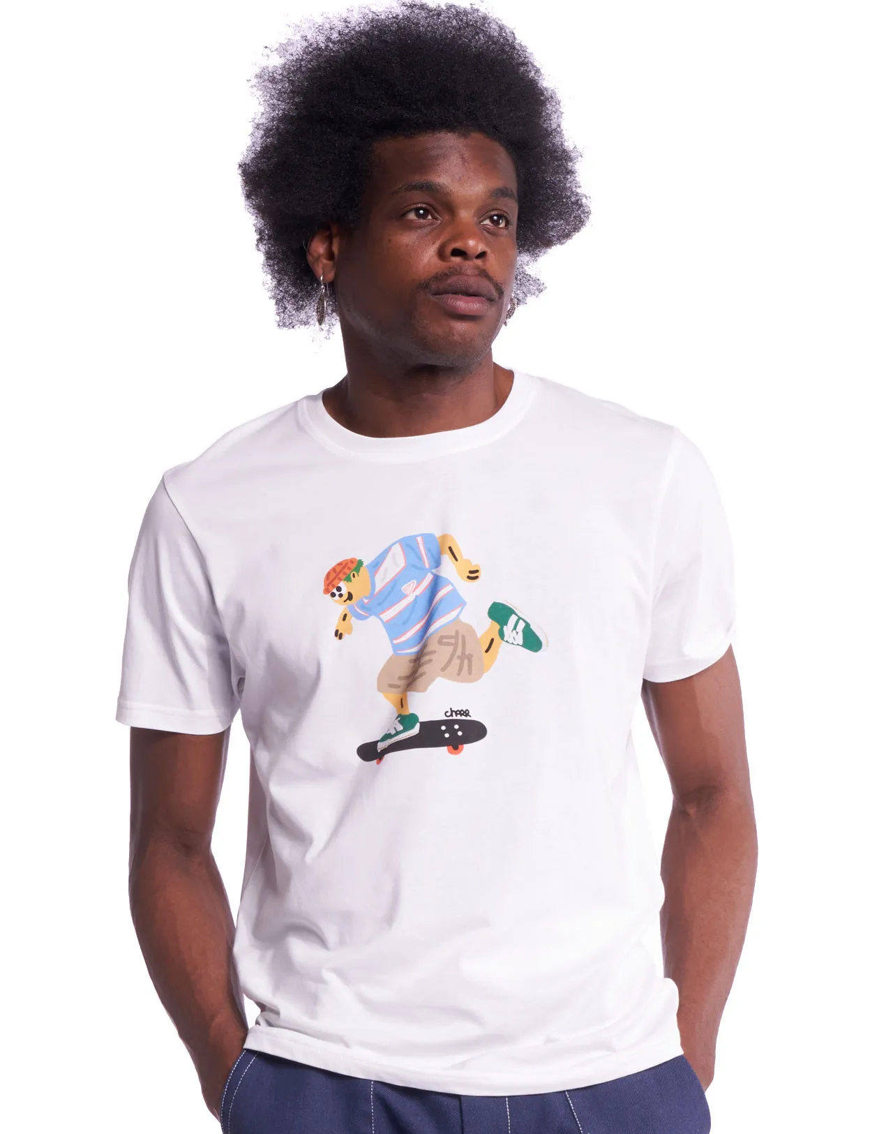 T-shirt Regular Taille S Couleurs Écru