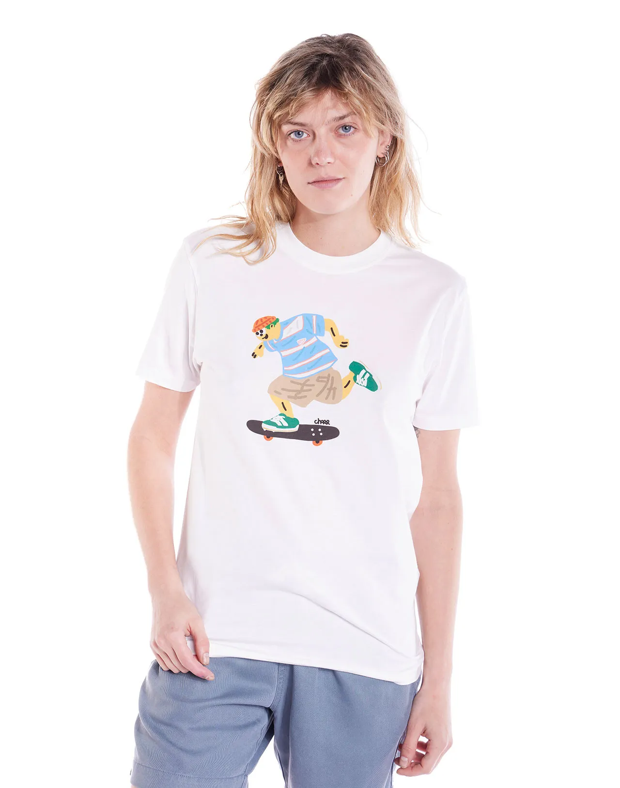 T-shirt Regular Taille S Couleurs Écru