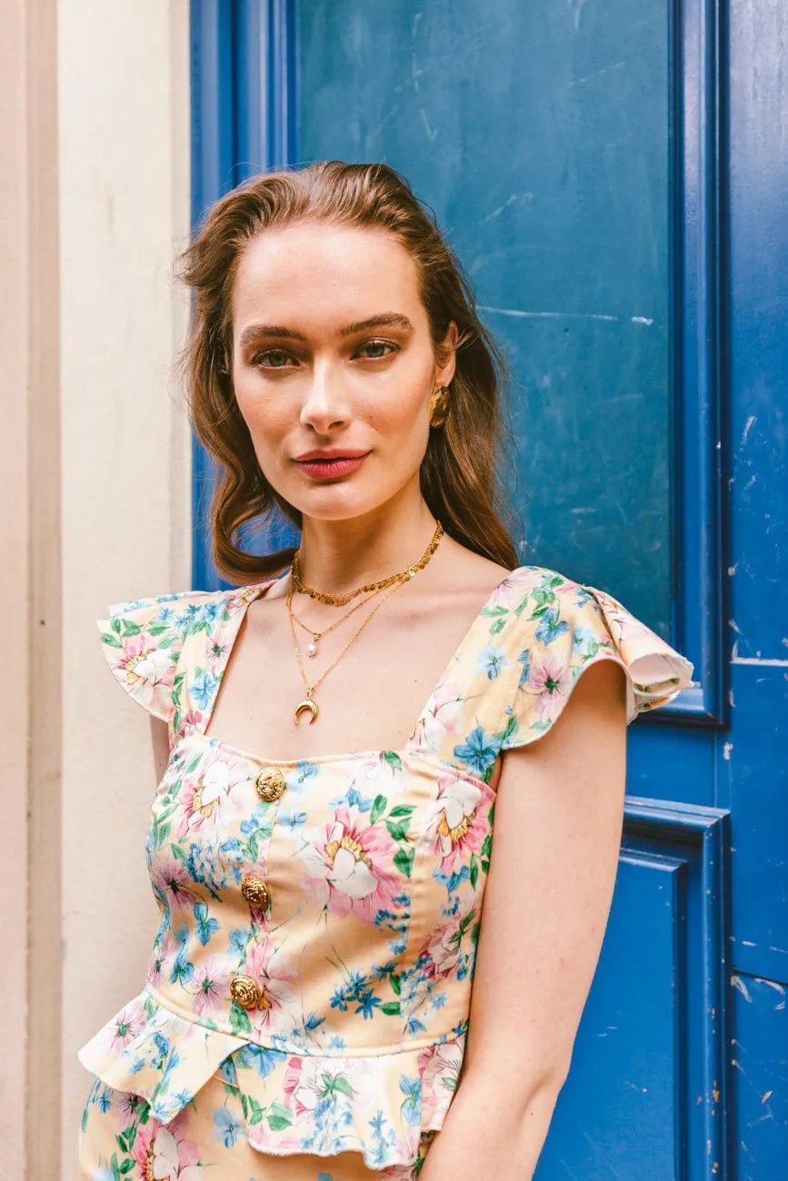 TOP STEFANIE FLEURS