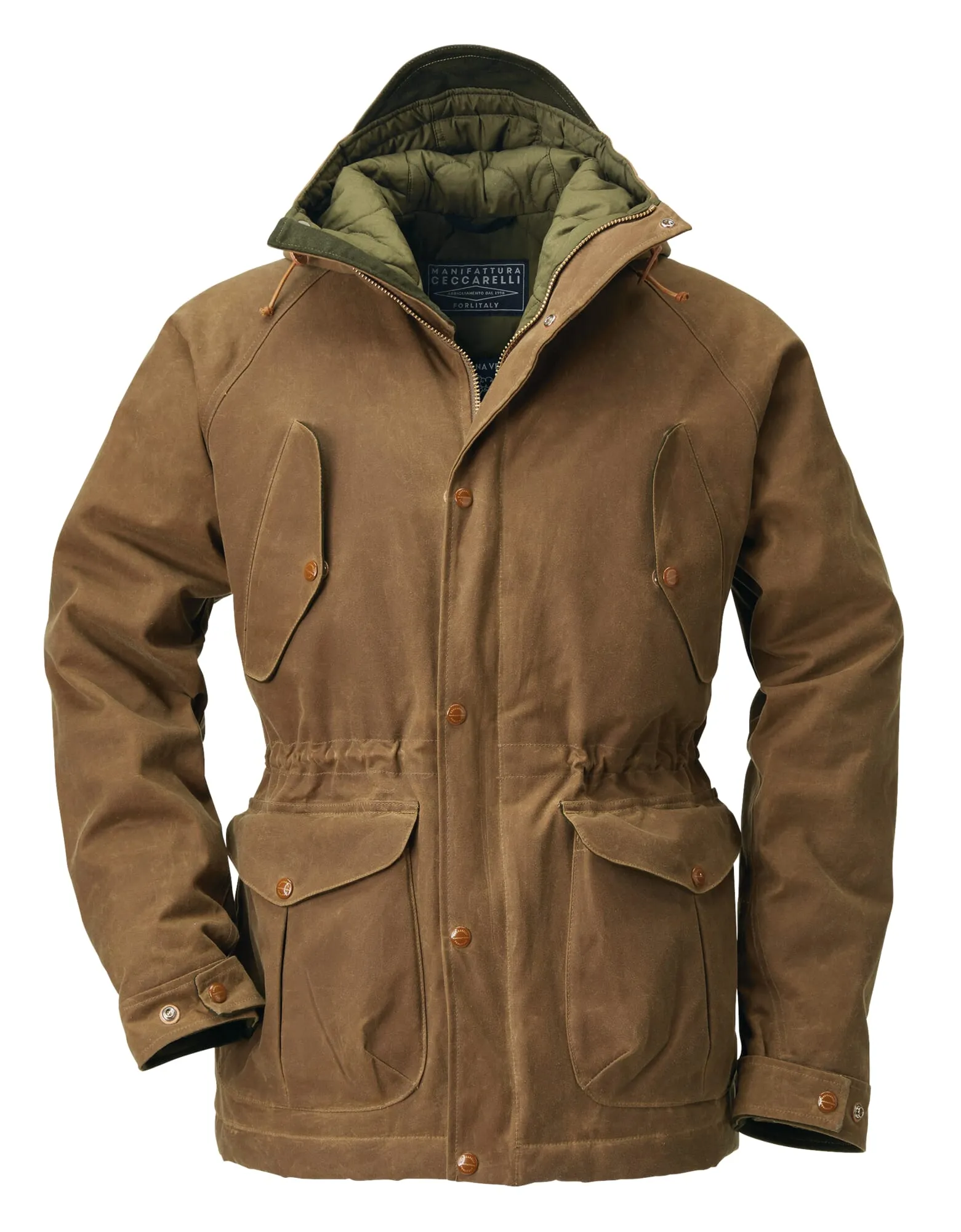 Veste pour homme cirée