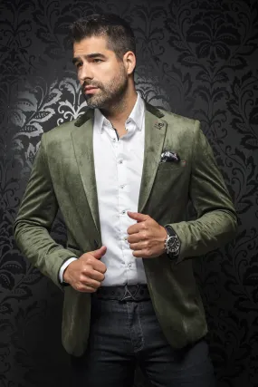 Veston Au Noir | BOGART Olive