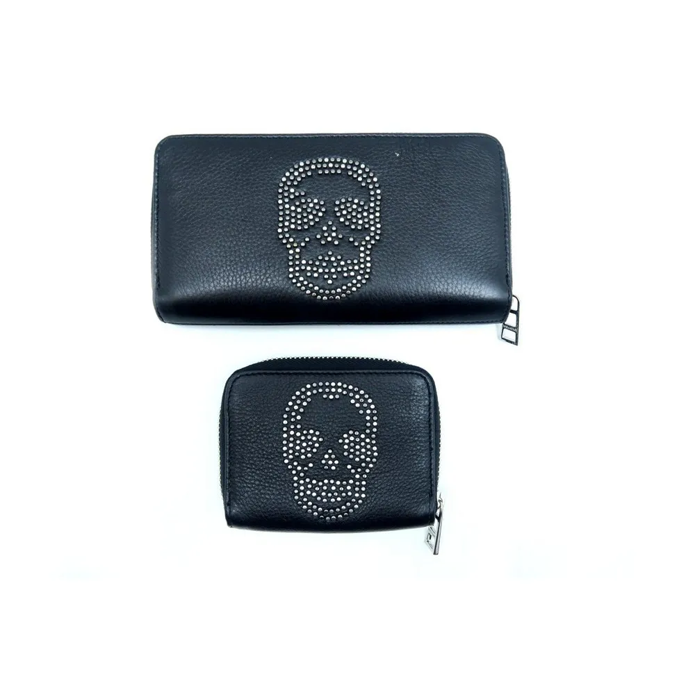 ZADIG & VOLTAIRE PORTEFEUILLES skull + mini zv skull